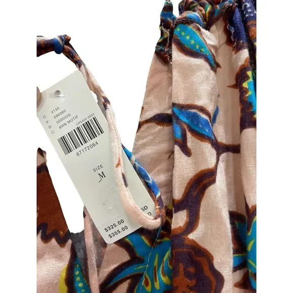 New Anthropologie x Love The Label Boho Printed Maxi Dress sz M - Picture 7 of 7